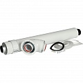 Дымоход коаксиальный для прохода через стену (совместимый с Protherm Рысь,Ягуар) D 60/100 Дымоход коаксиальный для прохода через стену (совместимый с Protherm Рысь,Ягуар) D 60/100