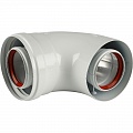 Отвод DN 60/100, коаксиальный 90 Baxi KHG (New) Отвод DN 60/100, коаксиальный 90 Baxi KHG (New)