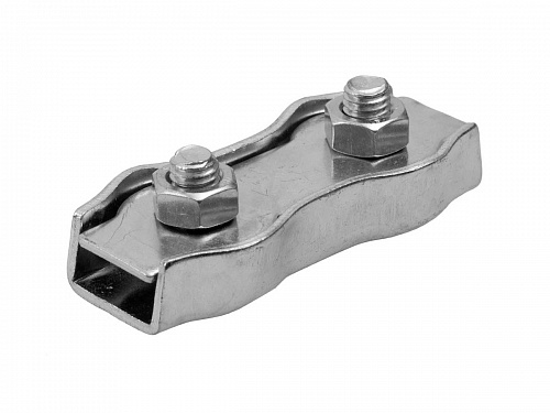 Зажим нержавеющий 3 ММ DOUBLE  Зажим нержавеющий 3 ММ DOUBLE